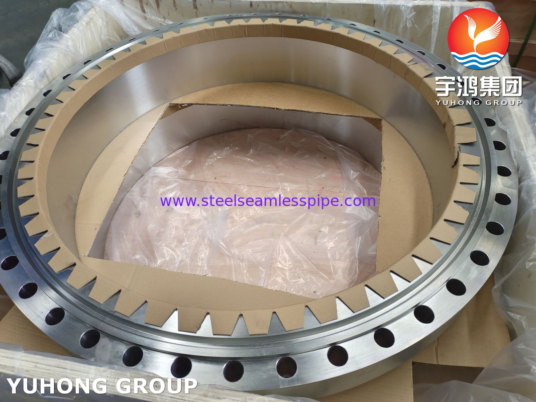 Stainless Steel Weld Neck RTJ Flange ASME B16.5 ASTM A182 F310 WNRTJ Flange