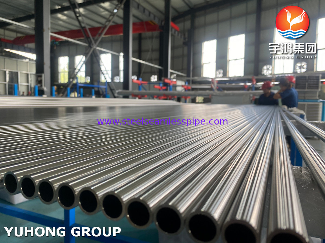 ASTM A249 TP304 1.4301 Bright Annealed Stainless Steel Welded Tube For Heat Exchanger