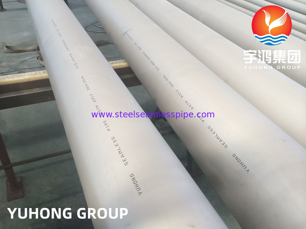 JIS G 3459 SUS304 SUS304L SUS316 SUS316L Stainless Steel Seamless Pipe For Lithium Battery Recycling Industry