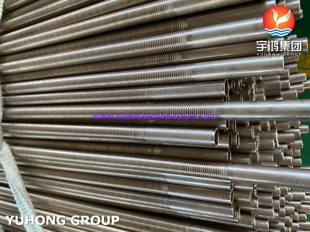 B111 C70600 Low Fin Tube Copper Nickel Alloy Air Cooler For Heat Exchanger
