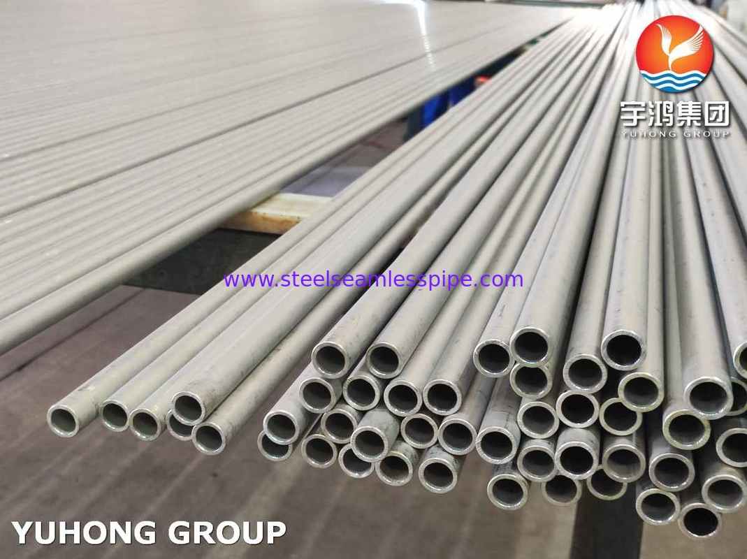 Stainless Steel Heat Exchanger Tube ASME SA213 TP316L 100% ET And HT Petrochemical Application