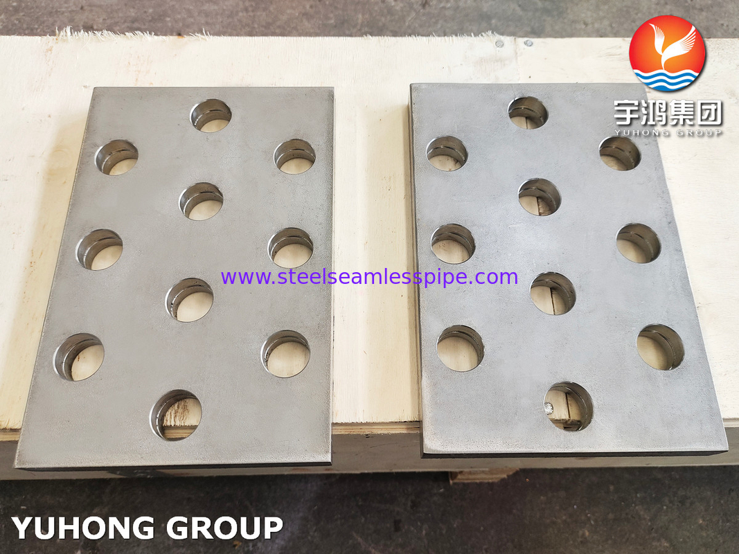 ASTM A240 Stainless Steel 304 Square Tube Sheet Baffle Plate For Heat Exchanger