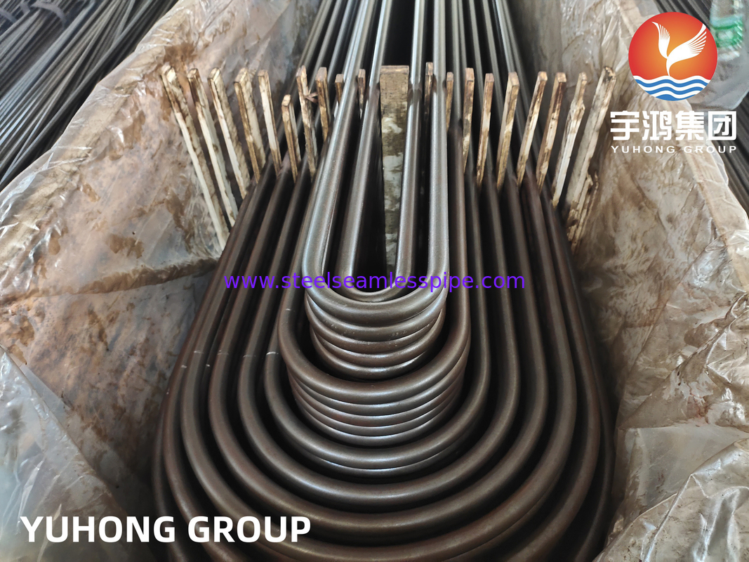 ASTM A179 Carbon Steel Seamless U Bend Tube For Tubalar Heat Exchanger Condenser