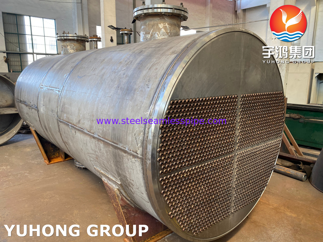 Tube Bundle For Air Cold Heat Exchanger  Heat Transfer Recovery System Compressor Cooler Power Plant