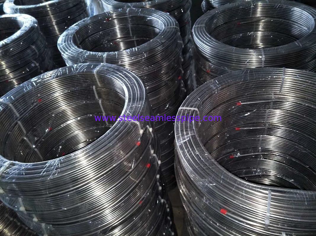 Stainless Steel Coil Tubing, A269 TP304 / TP304L / TP310S / TP316L, bright annealed , 1/2inch BWG 18