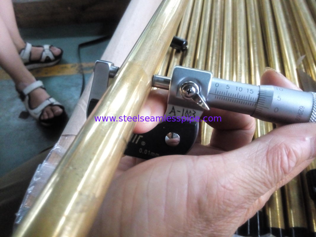Seamless Copper Boiler Tube Astm B111 C44300 C68700 C71500 Used For Air Condenser