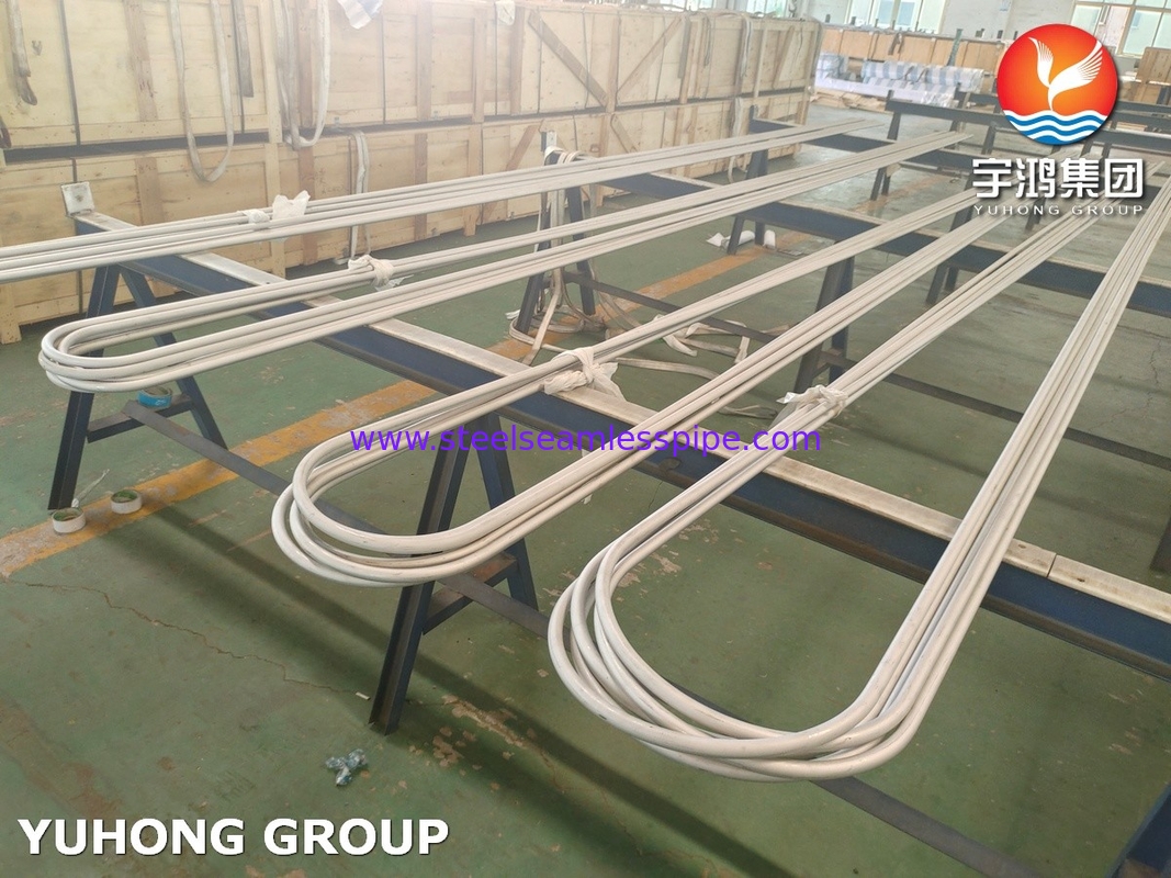 Stainless Steel Seamless Tube ASME SA213 TP304 1.4301 19.05 X 1.65 X Length For Heat Exchanger