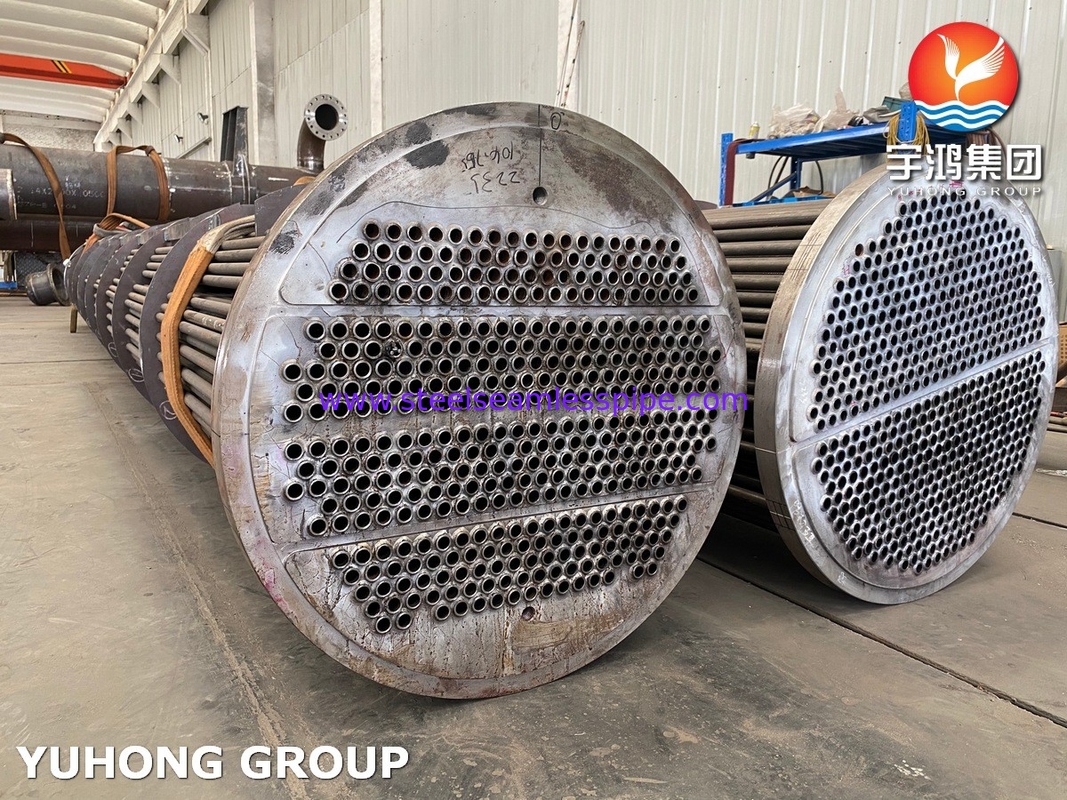 ASME  U Stamp Tube Bundle For Air Cold Heat Exchanger, Heat Transfer,  Recovery  System and  Oil Refining Projects