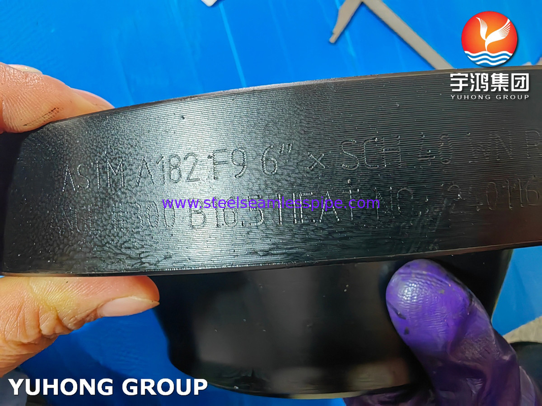 ASTM A182 Gr F9 Alloy Steel Weld Neck Flange ASME B16.5 Forged WNRF Flange