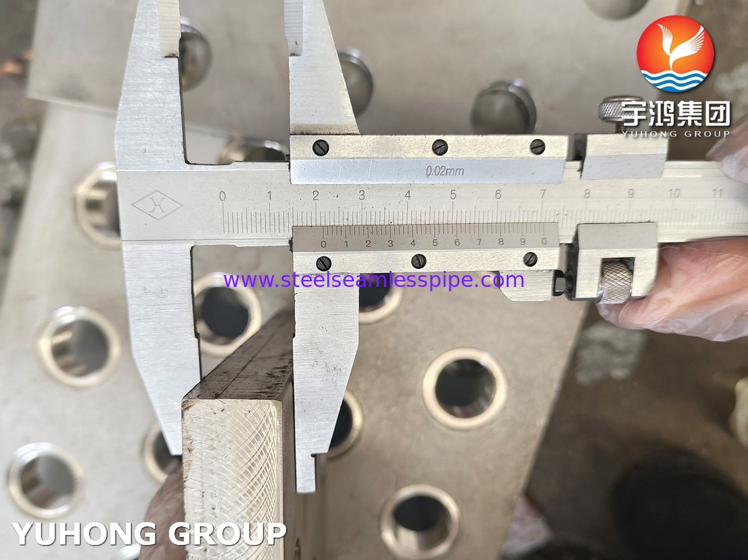 ASTM A240 TP304 Tube Sheet and Support Plate for Pressure and Temperature Management