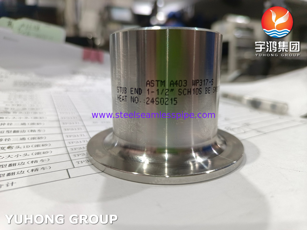 ASTM A403 WP317-S Stainless Steel Fitting For High Corrosion And Temperature Resistance