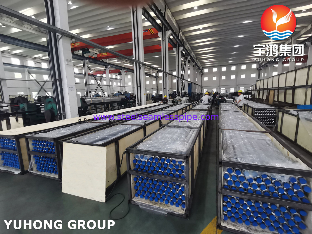 L Type Finned Pipe A179 Carbon Steel Seamless Tube Al Fin For Cooling Tower