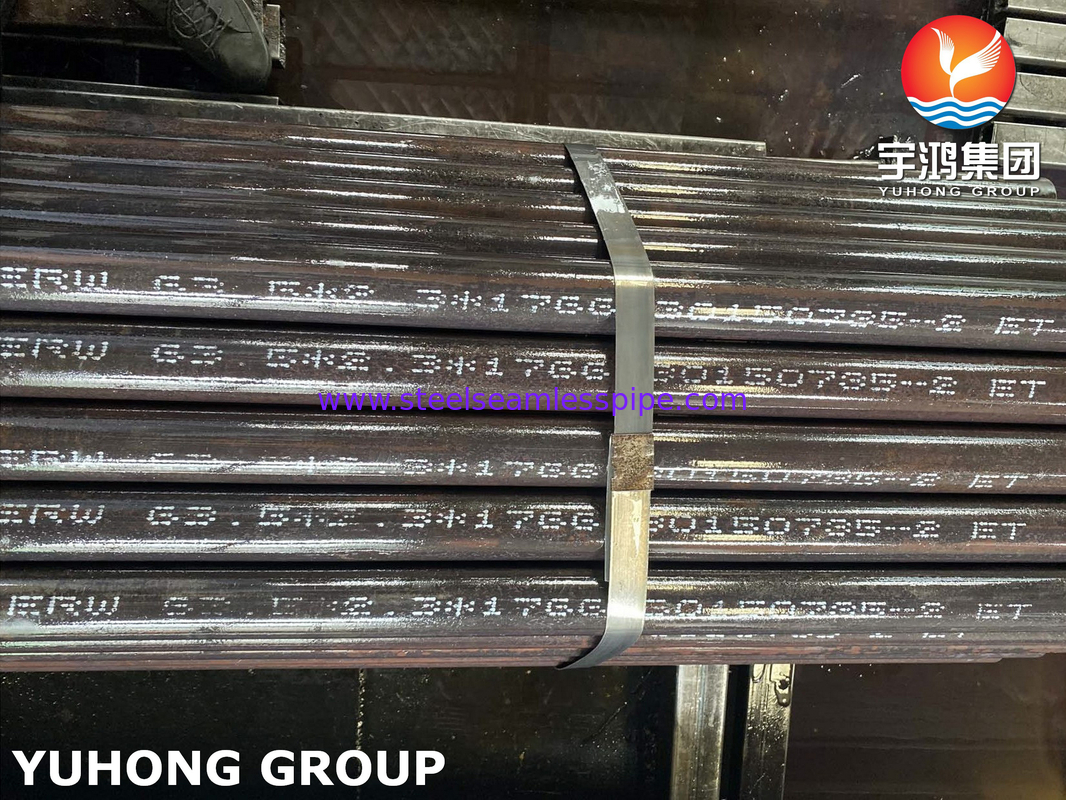 ASME SA423 Gr.1 ERW Welded Steel Tube Corten Steel Heat Exchanger Tube