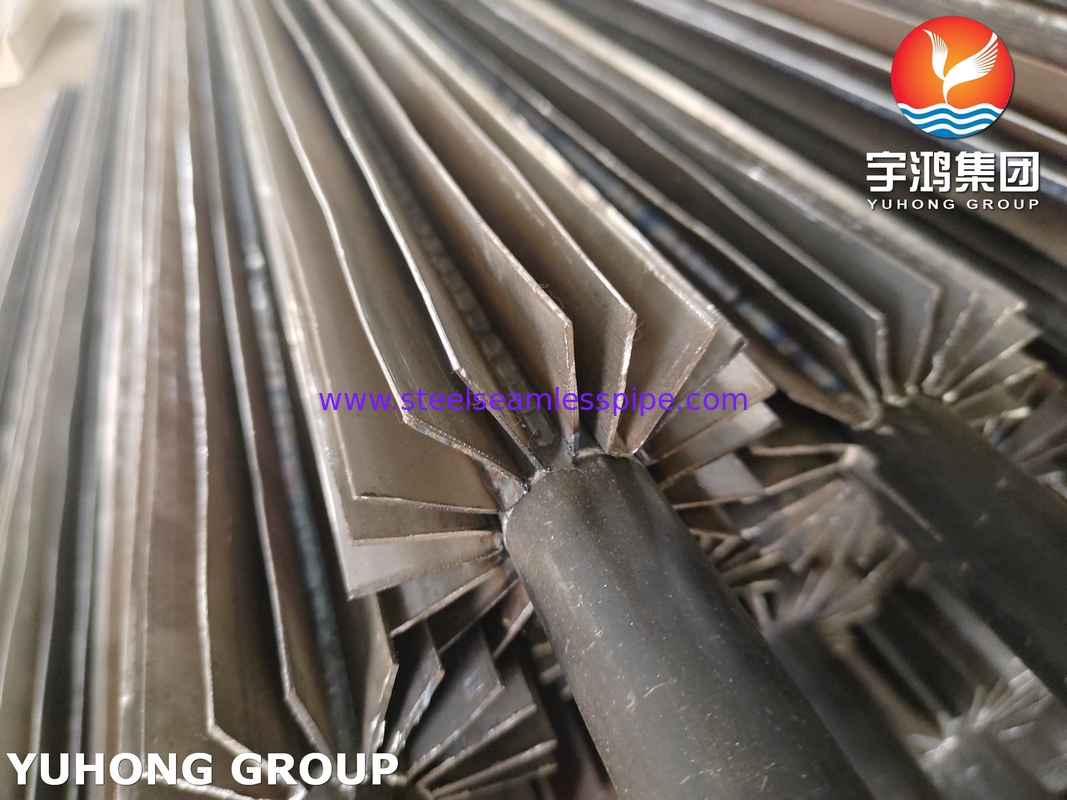 304 Finned Tube ASTM A249 U-Bend longitudinal Type for Petrochemical Industry
