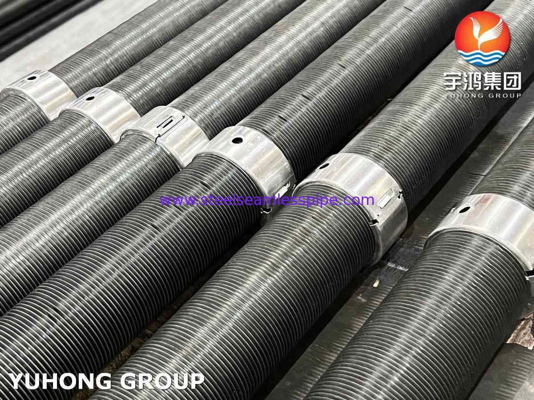 ASTM A179 Carbon Steel Fin Tube Aluminiun G Fin Type For Dry Cooling Tower