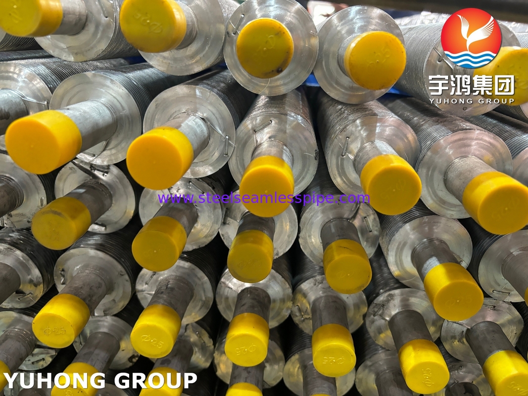 Carbon Steel Fin Tube ASME SA179 With Aluminiun Fin Strip 1060 High Thermal Performance For Air Cooler