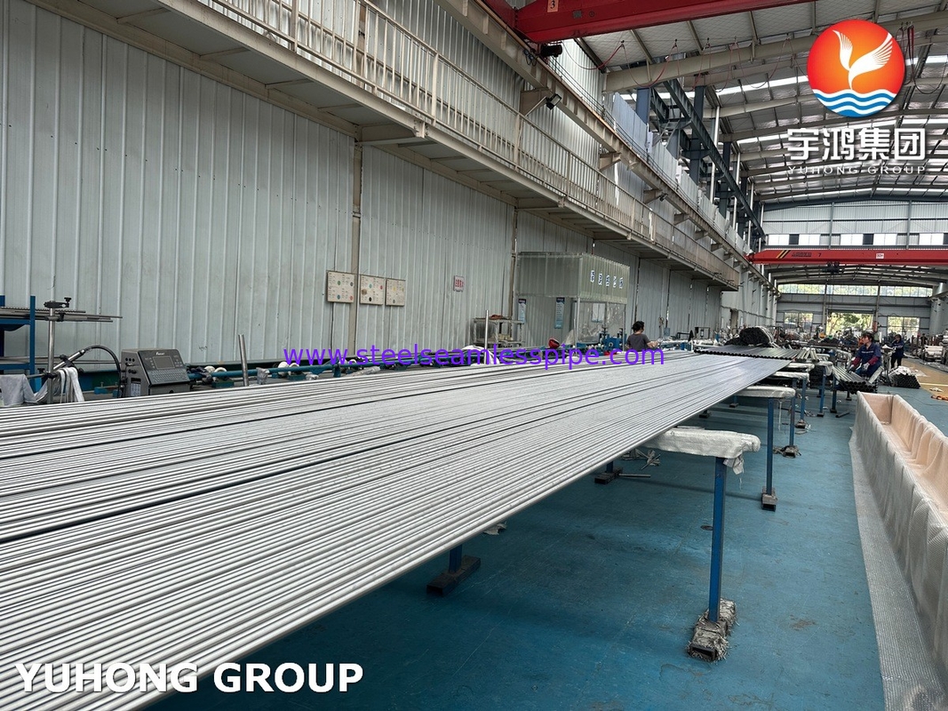 ASME SA249 TP316L Stainless Steel Welded Tube High Anti Corrosion For Heat Exchanger Tube