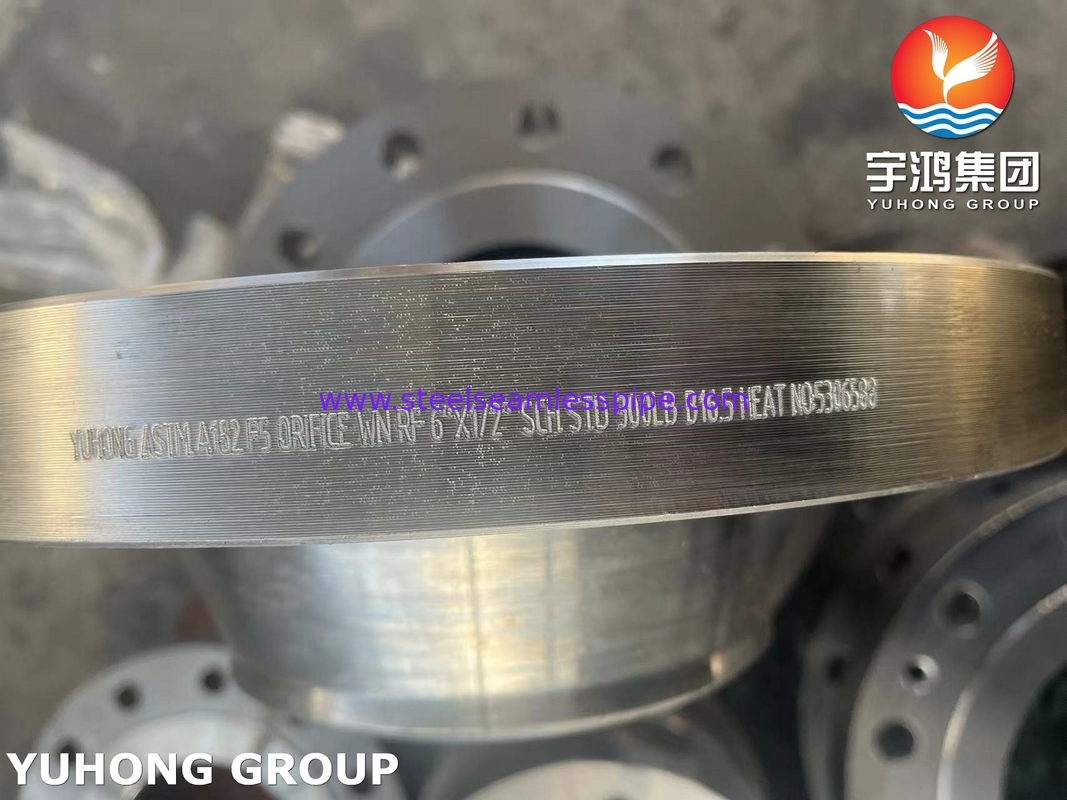 ASTM A182 F5 Alloy Steel Flange ASME B16.5 Forged Orifice Weld Neck Flange