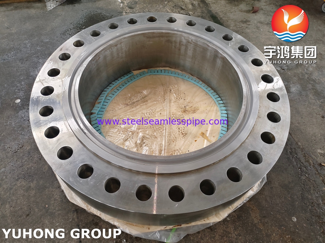 ASME SA266 Gr.2N Carbon Steel Forgings Steel Body Flange For Pressure Vessel