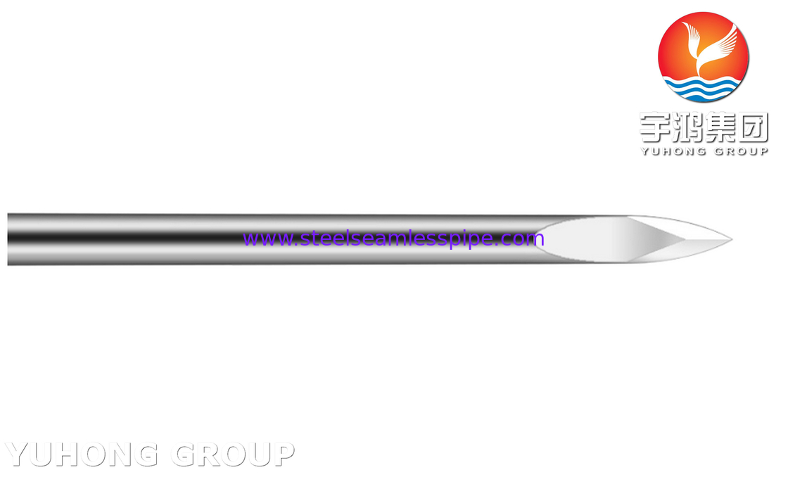 28G 0.36*23.5MM , SUS304 Blood Lancet , Medical Needle Tube For Blood Collection ISO9626