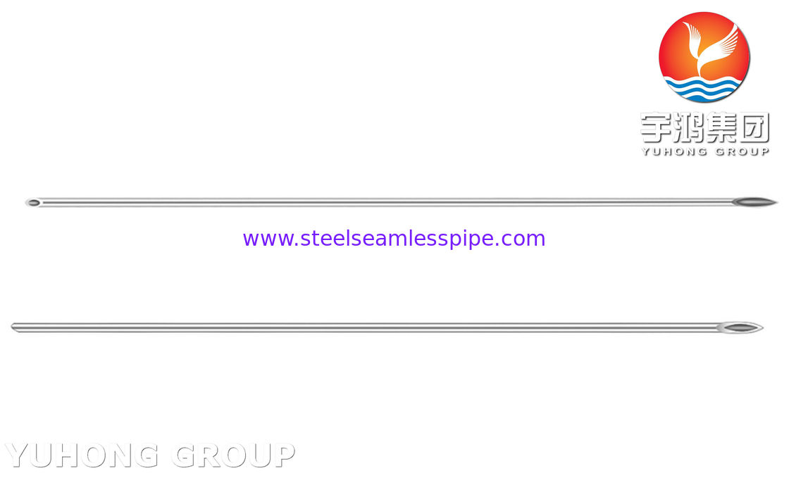 32G 0.23MM Insulin Needle , Tri Bevelled Injection Needle Tube For Diabetes Management