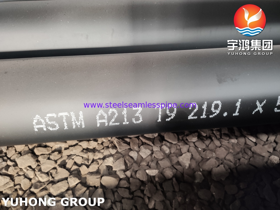 ASME SA213 / ASTM A213 T9 Alloy Steel Tube For Boiler Superheater and Heat Exchanger