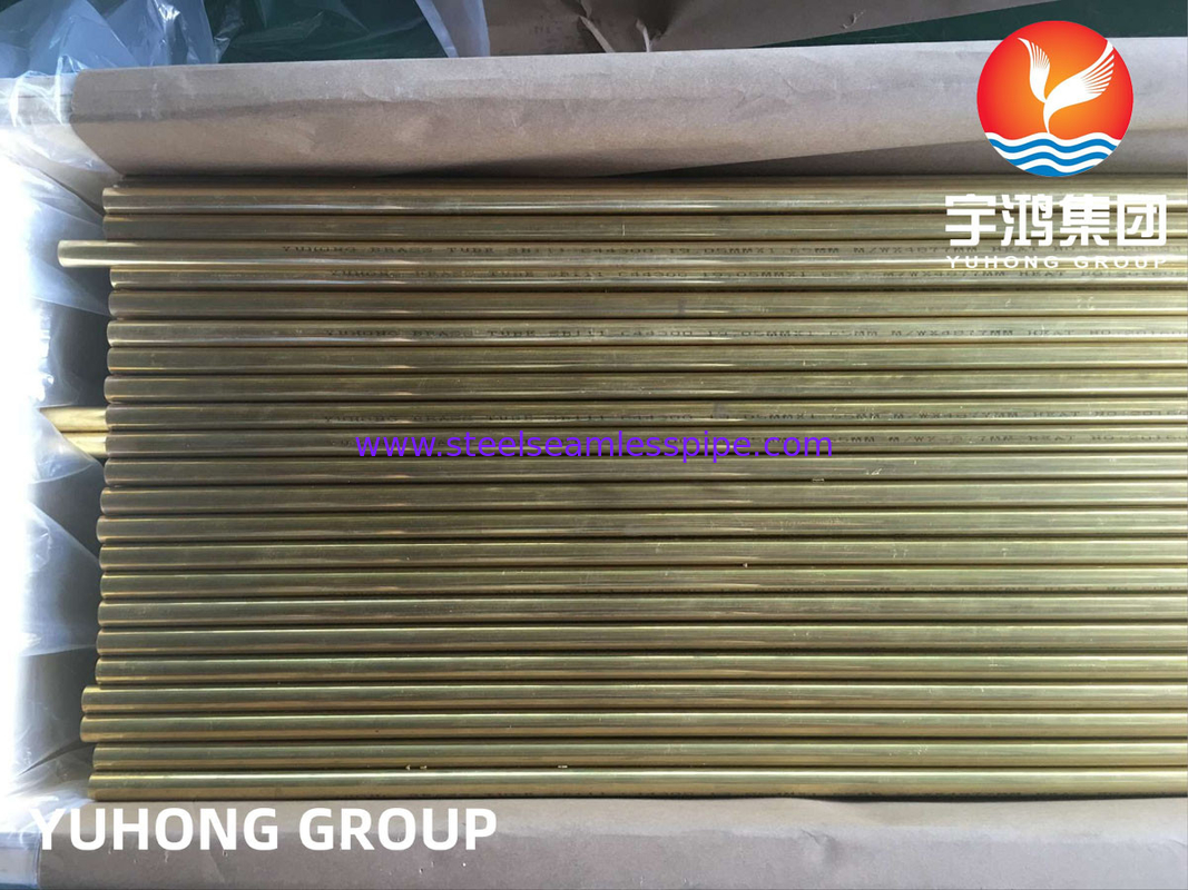 Copper Alloy Seamless Tube ASTM B111 C70600 ,C44300,C71500  Sea Water Equipment Onshore and Off-Shore Application