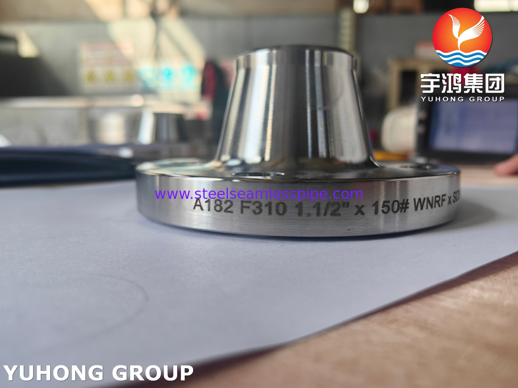 ASTM A182 F310 Stainless Steel WNRF Flange ASME B16.5 Forged Steel Flange