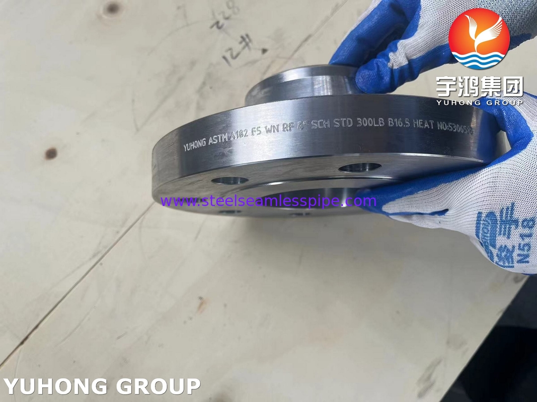 ASTM A182 F5 Alloy Steel Flange Forged Welding Neck Raised Face B16.5