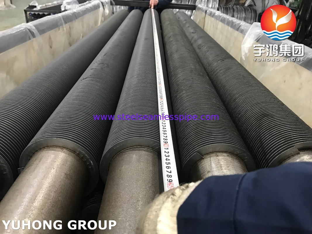 ASTM A213 T9 Alloy Steel HFW Fin Tube For Economizer High Pressure Situation