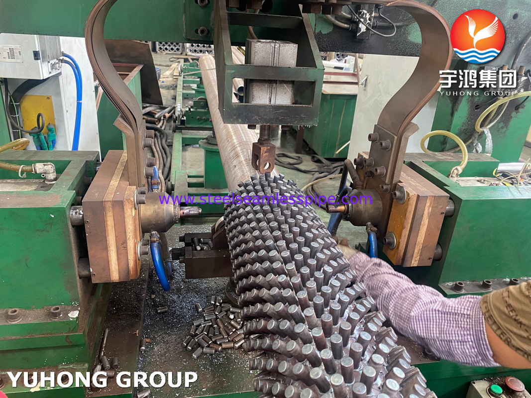 ASTM A213 T9 Studded Alloy Steel Seamless Tube For Air Heaters And Economizers