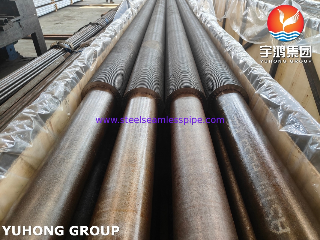 ASTM A335 P22 Alloy Steel Seamless Tube With 11-13CR HFW Fin Tube For Convection Coil