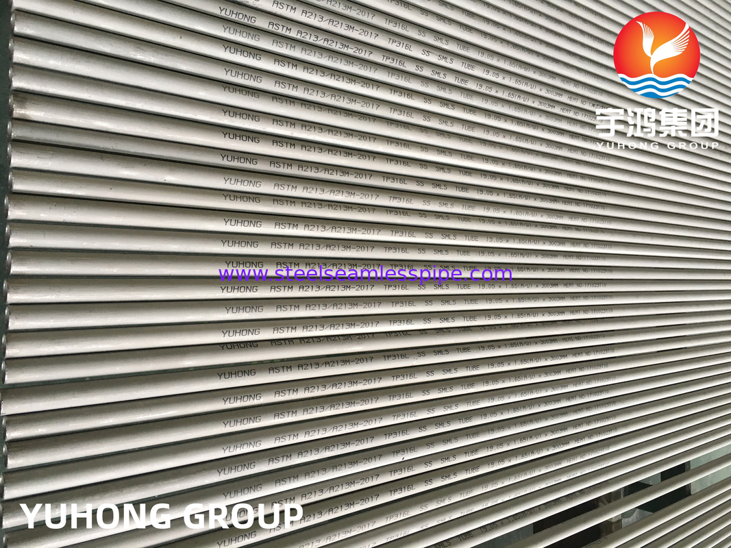 ASTM A213 TP316L Stainless Steel Seamless Tube For Storage Tanks And Refineries