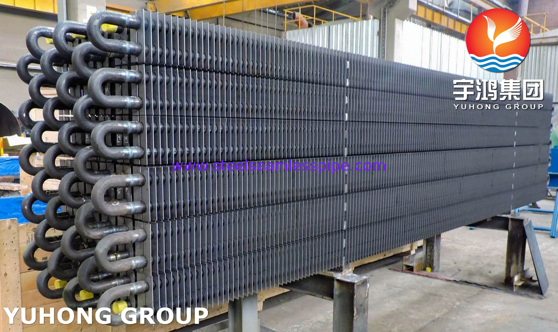 Carbon Steel H Type And Double H Type Fin Tube ASTM A179 / ASME SA179