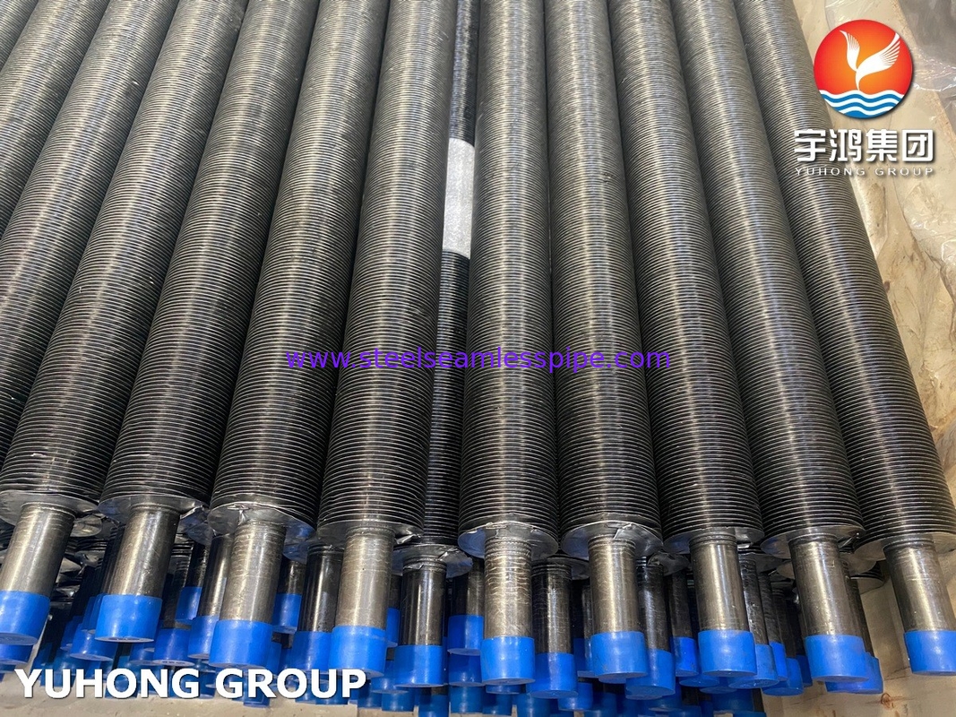 Embeded Fin Tube Base Material  Carbon Steel Seamless Tube A192 A179 A210  Boiler Air Cooler Heat Exchanger Application