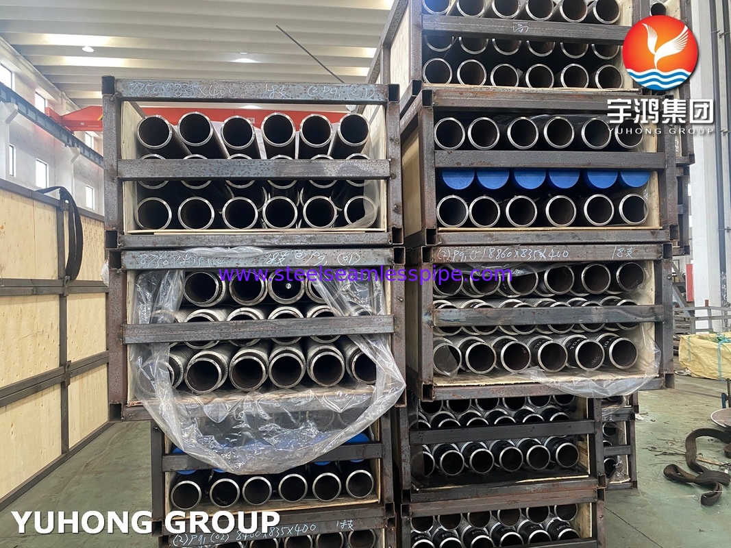 Alloy Steel ASME SA335 P91 Seamless High Frequency Welding Fin Tube For Heater