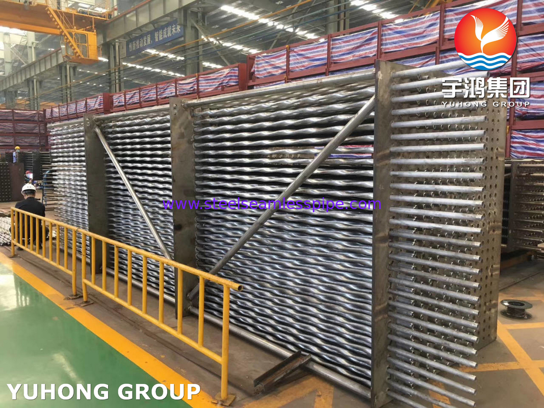 ASTM A312 TP310S Corrugated Stainless Steel Pipe Tube For Heat Exchanger