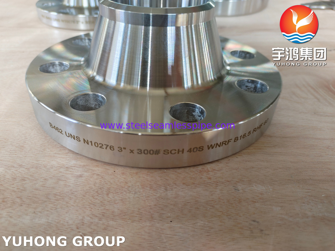 ASTM B564 N10276 Nickel Alloy Steel Forged Flange B16.5 for High Temperature Application