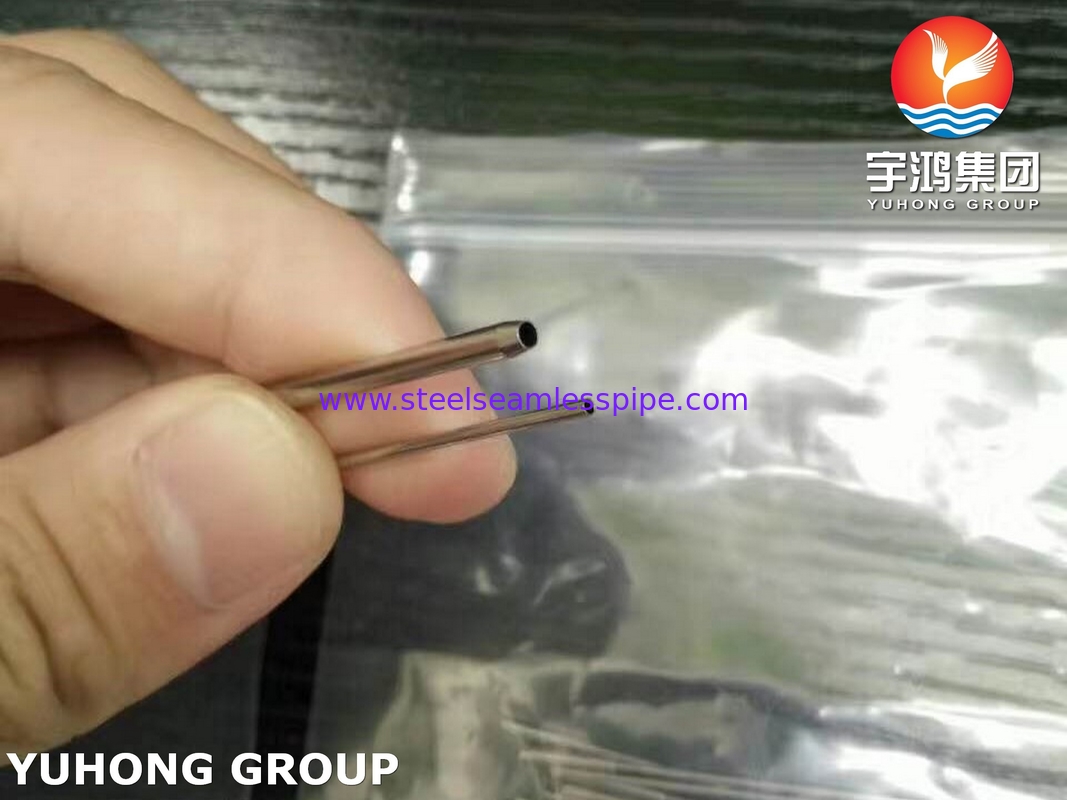 Stainless Steel 304 316 Capillary Tube Customized Non-standard Electrode Tube For Lithium Battery