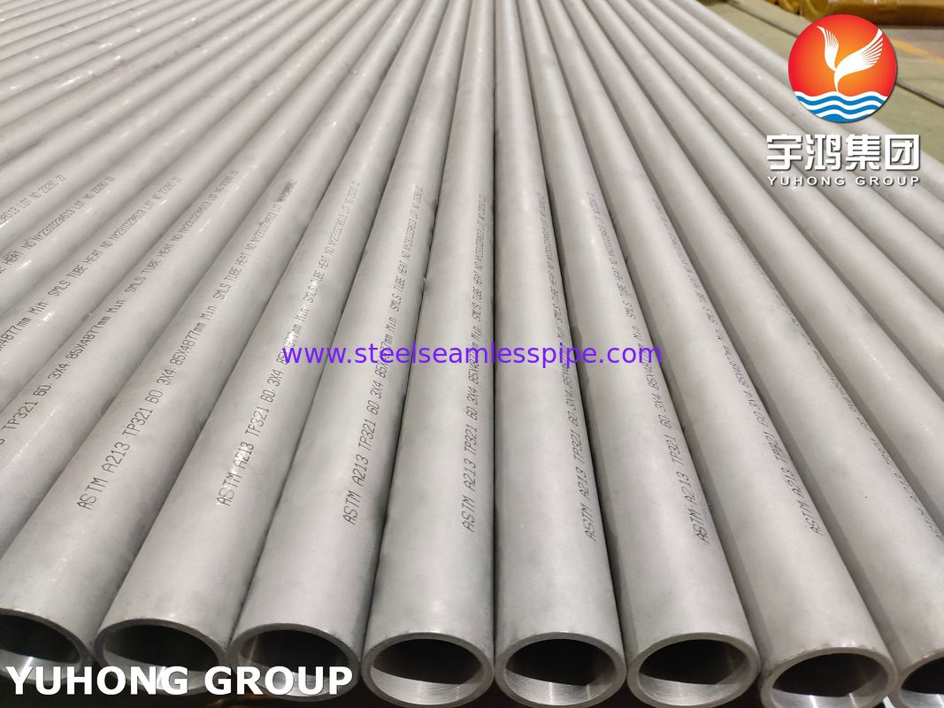 Stainless Steel Seamless Tube ASME SA213 ASTM A213 Pickled and Annealed Bright Annealed for Oil Equipment Application
