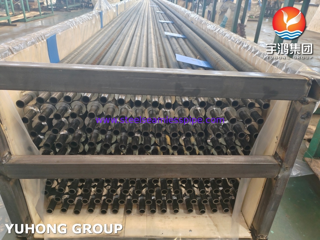 Carbon Steel ASTM A179  G Type Embedded Fin Tube For Air Cooler