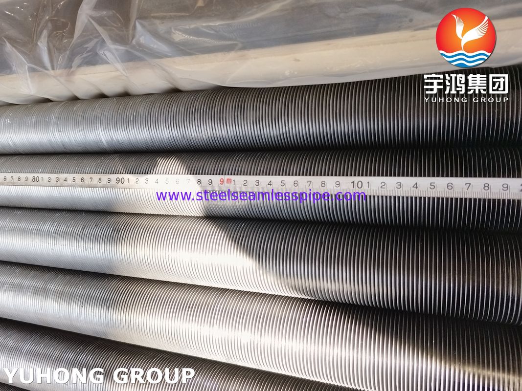 ASTM A213 T5 Embedded G Type Fin Tube With Carbon Steel Fin For Furance Heat Exchanger