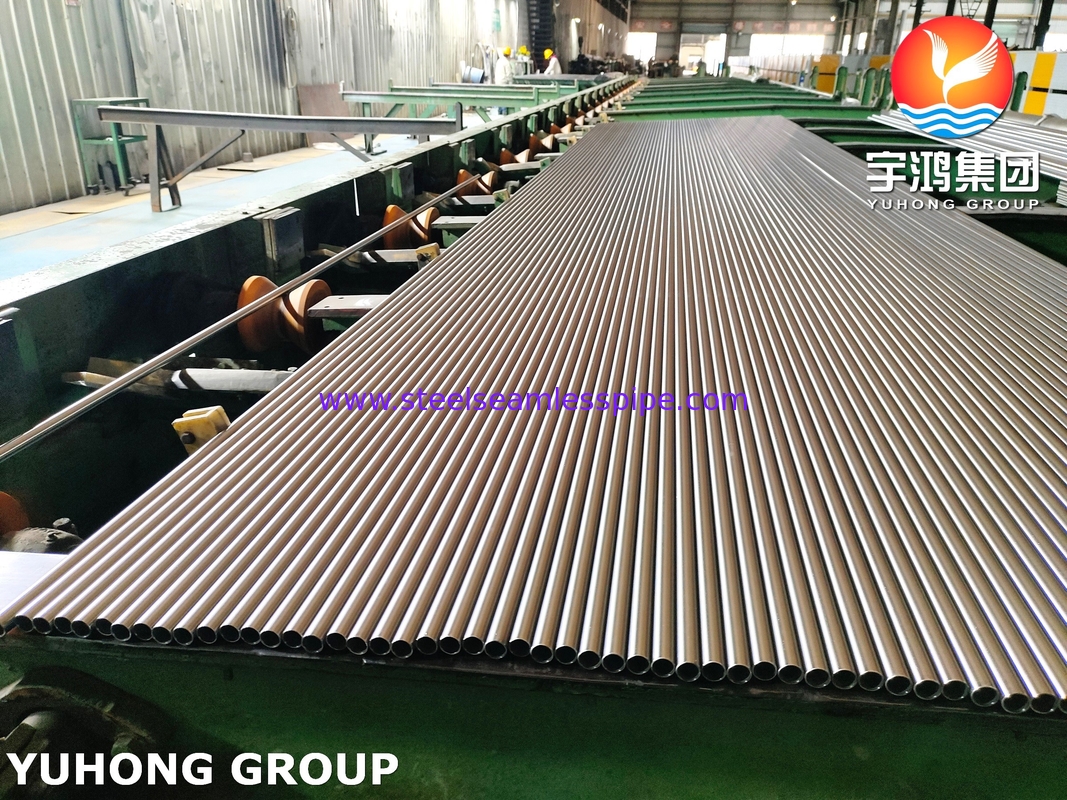A268 TP410 Martensitic Stainless Steel Seamless Tube, For Reheaters In Thermal Power Plants