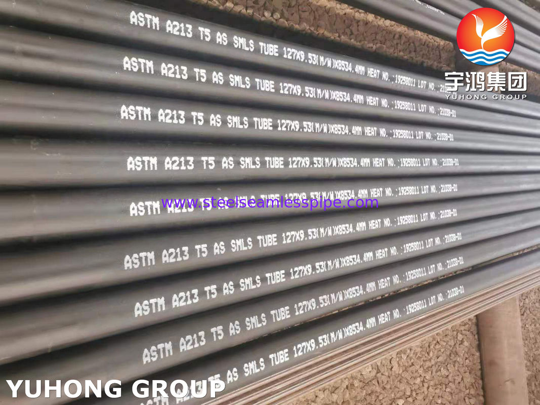 ASTM A213 T5 (UNS K41545) Alloy Steel Seamless Tube For Boiler and Superheater