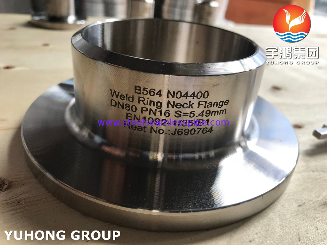 N04400 WNRF Flanges ASTM B564 Compliant High-Performance Corrosion Resistant Flanges