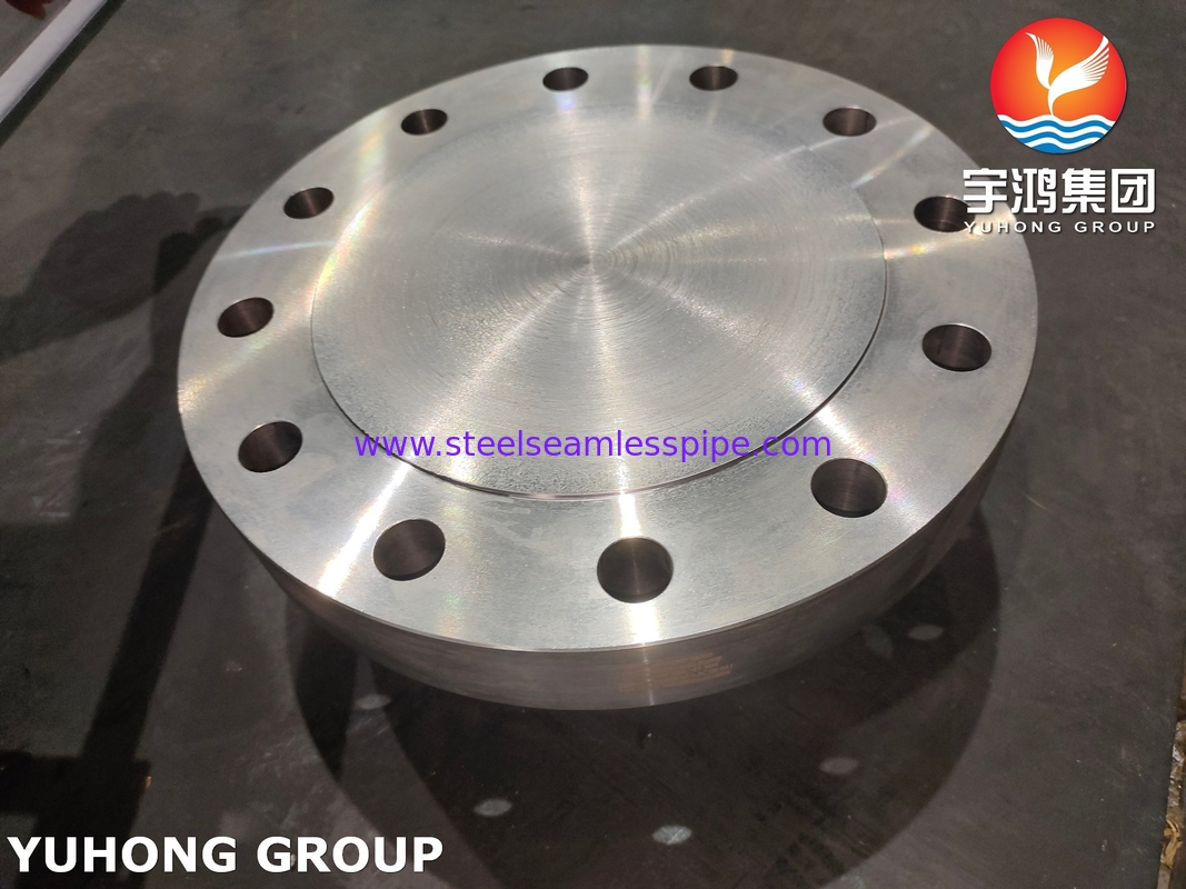ASME SA350 LF2 Class 1 Forged Carbon Steel Nozzle Cover Flange for Piping Systems