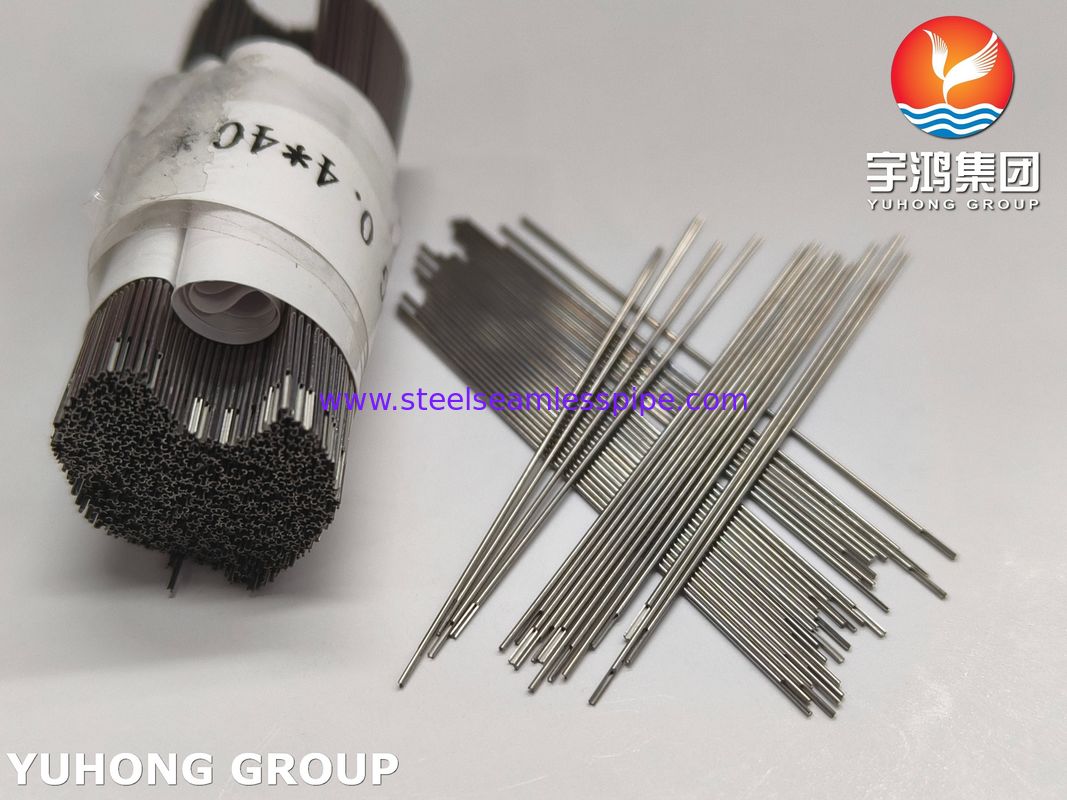 SUS304 Irrigation Needle Tube For Root Canal Therapy, Half-cut Notched Tip , 27G