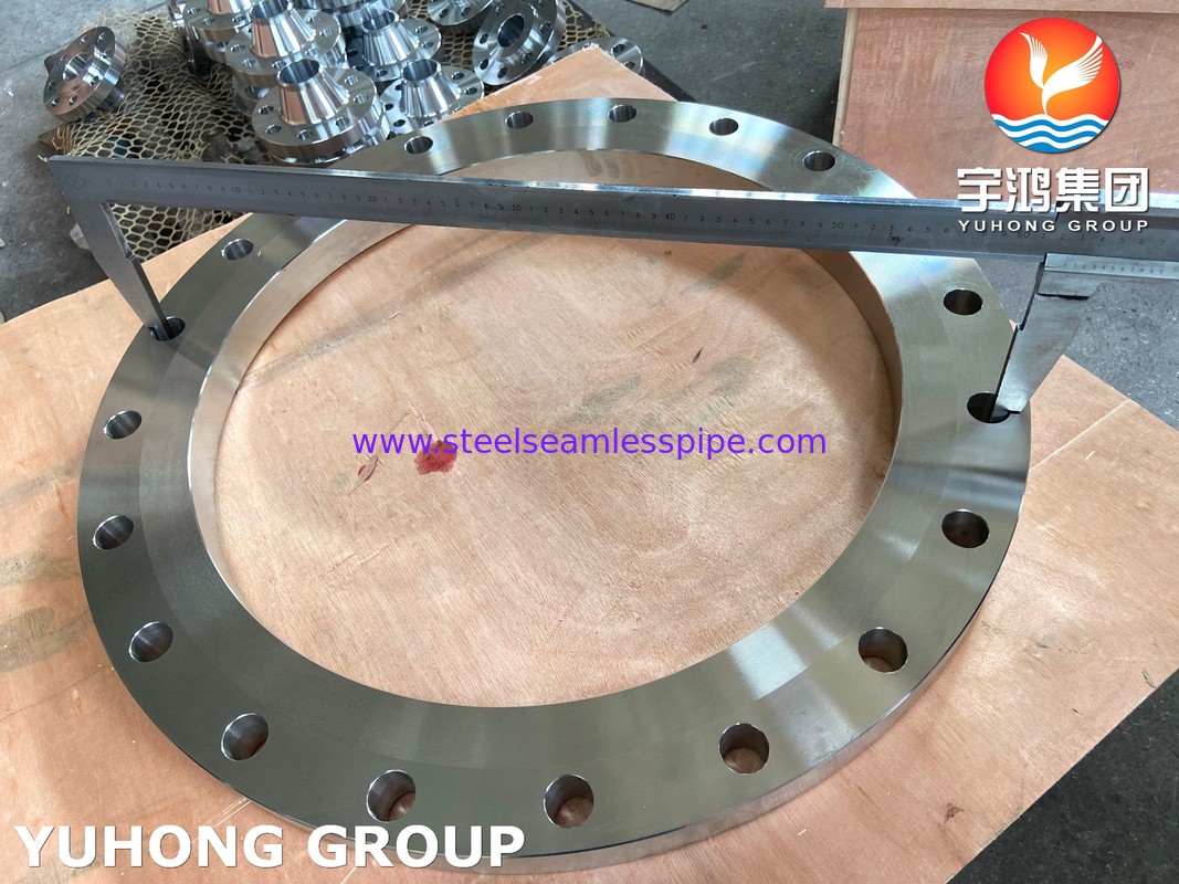 DIN2576 F316L Stainless Steel Slip On Flange, Flat Face SOFF PN10, Chemical and Petrochemical Industry