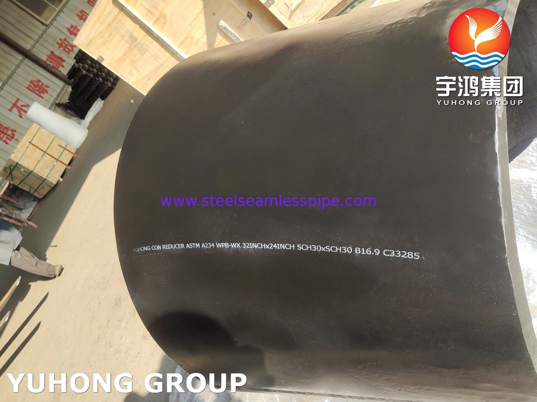 Carbon Steel Buttwelding Reducer A234 WPB-WX, Pipe Fittings For Piping Systems In Chemical Plants