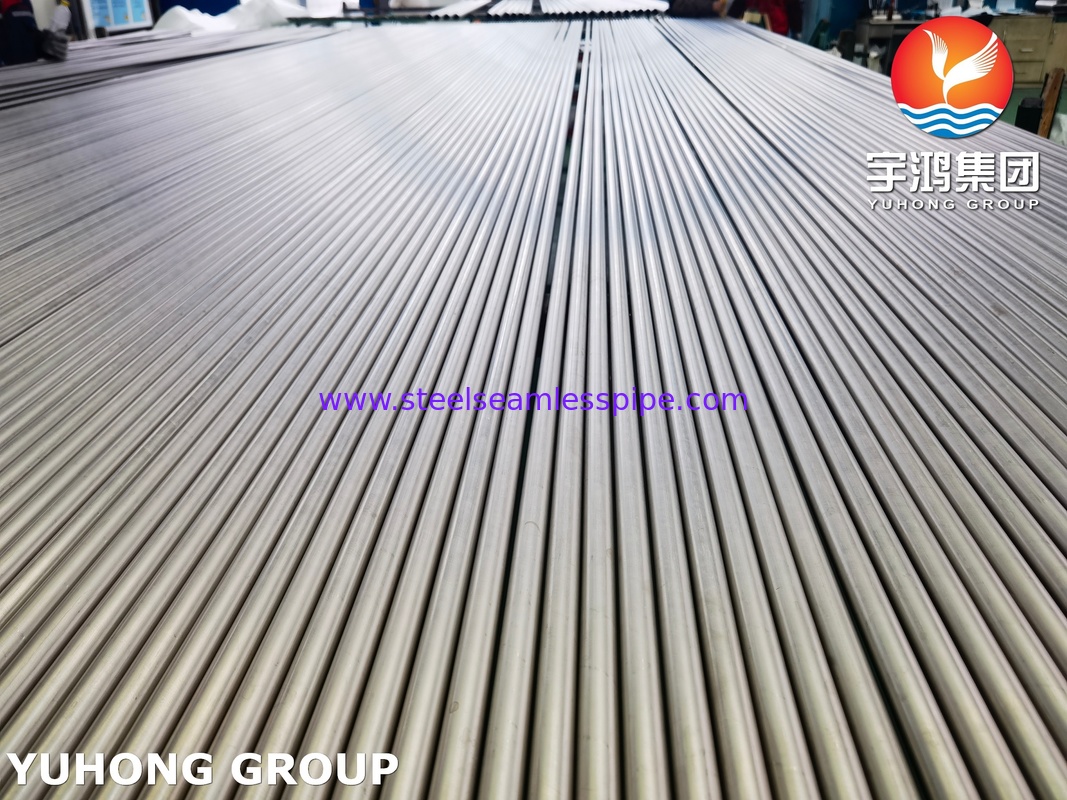 ASME SB338 Grade 2 UNS R50400 Titanium Seamless Tube, Corrosion Resistant For Chemical, Marine And Heat Exchanger